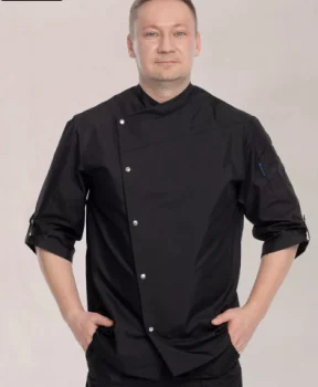 Китель поварской, чёрный